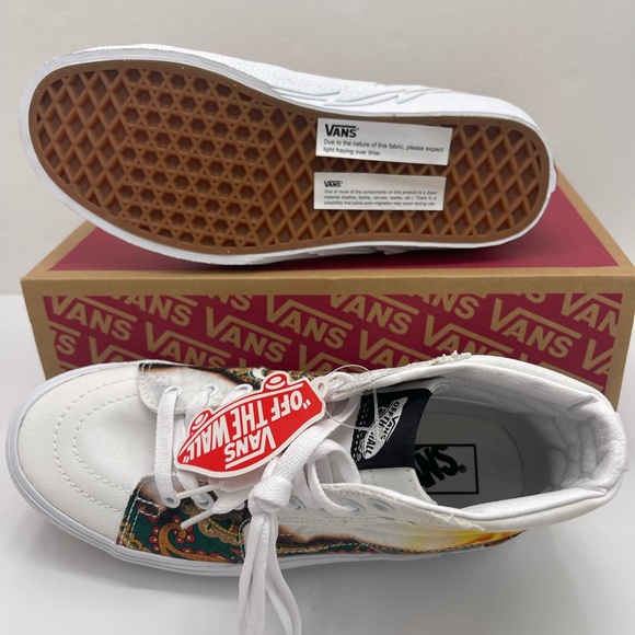 Vans Men’s Sk8-Hi Bolt (Big Reveal) True White/P Sneakers
VN0A5JIVAZQ - Picture 5 of 16
